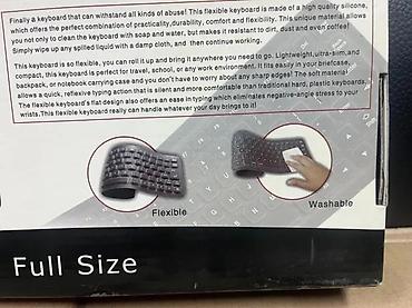 Tastature: Savitljiva silikonska USB tastatura – pune veličine sa numeričkim — 10