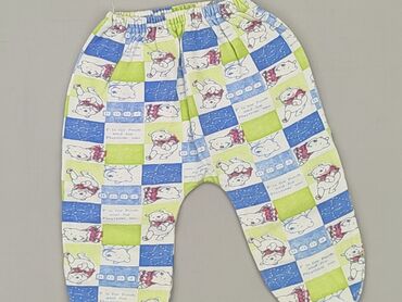 legginsy bawełniane we wzory: Sweatpants, 0-3 months, condition - Good