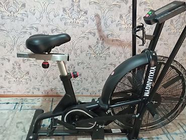 50 кг: Воздушный велотренажёр (Air Bike) YIXUANGYM - Комбинированная — 7