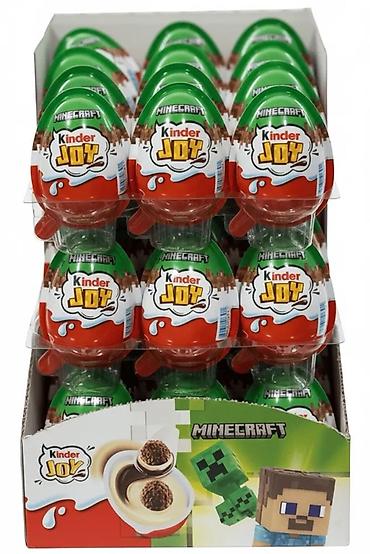 minecraft kinder: Məhsul: Kinder Joy – Minecraft temalı kolleksiya - Brend: Kinder Joy — 3