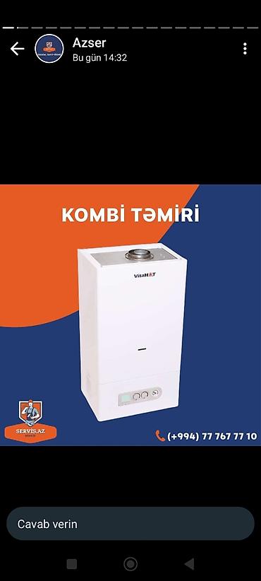 ремонт газового котла: Butun nov komblerin yuksek sevyedi temiri kombinin yuyulmssi kombinin — 5