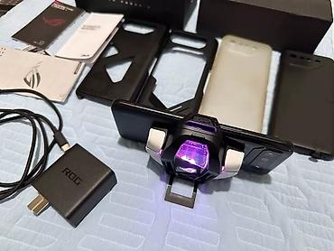 Asus: Asus ROG Phone 7, Б/у, 256 ГБ, цвет - Черный, 2 SIM — 8