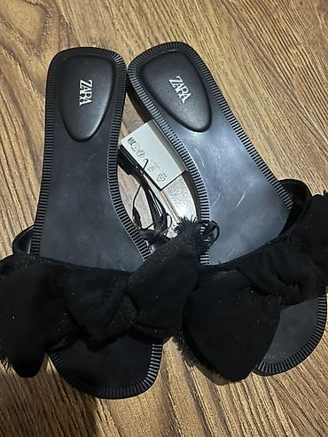 часы тактические: Босоножки, 36, Zara, Новый, цвет - Черный, Самовывоз — 2