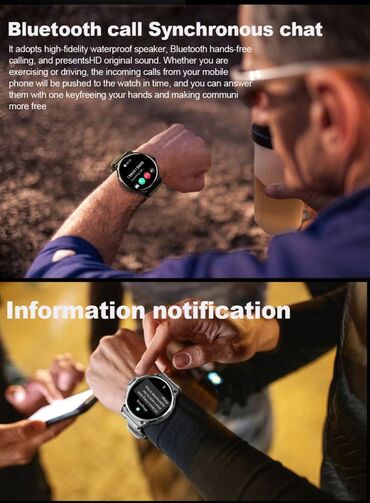 Ručni satovi: Smart watch, Muški — 16