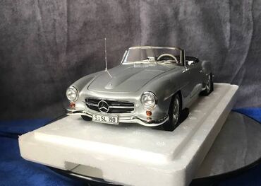 Avtomobil modelləri: Mercedes, 1955 il, 1:18, Dəmir, Ödənişli çatdırılma