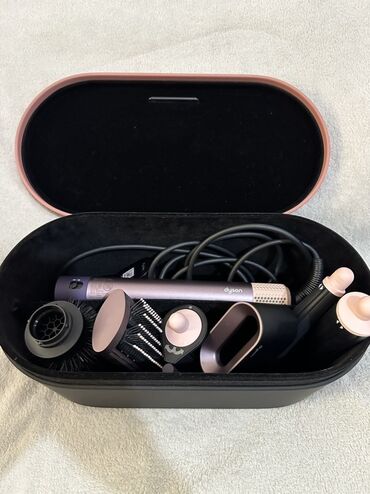 dyson airwrap: Dyson Airwrap saç styler seti – qutu və bütün əlavələri ilə. Məzmun