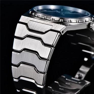 Ručni satovi: PAGANI DESIGN PD-YS020 - 37mm - Plava - Debljina : 7mm — 8