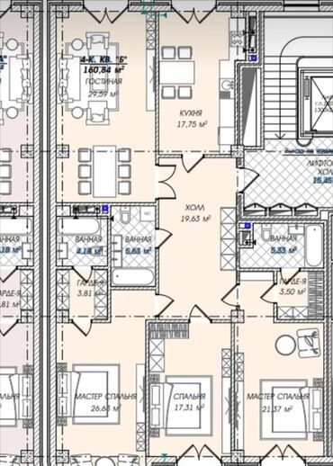 продаю усасток: 4 комнаты, 160 м², Элитка, 2 этаж, ПСО (под самоотделку)