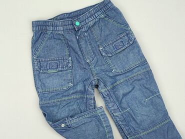 bluzka 98 dla chłopca: Denim pants, 12-18 months, condition - Very good