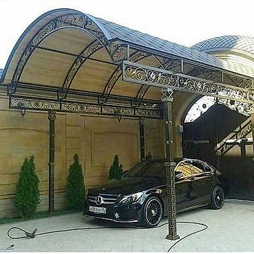 Навесы: Навес, Арочный, Металл, Поликарбонат — 3