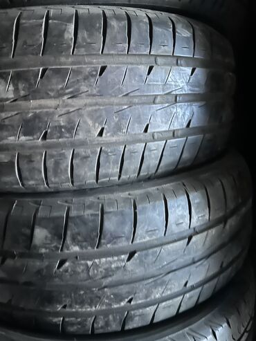 резина колесо: Шины 225 / 55 / R 18, Лето, Б/у, Пара, Легковые, Япония, Bridgestone