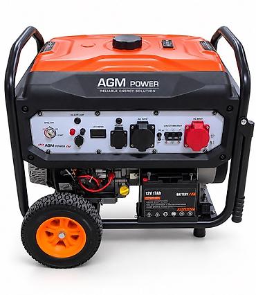 водный генератор электричества: Бензиновый генератор AGM Power LT13500ECDC - Мощность: номинальная — 1