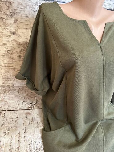 Haljine: Benetton S (EU 36), bоја - Maslinasto zelena, Kratkih rukava na lalafo.rs — 3 Haljine: Benetton S (EU 36), bоја - Maslinasto zelena, Kratkih rukava — 3