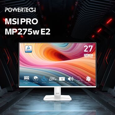MSI: MSİ Pro 27 inç‘’ 120hz ag Rəng

Zəmanət: 12 ay
