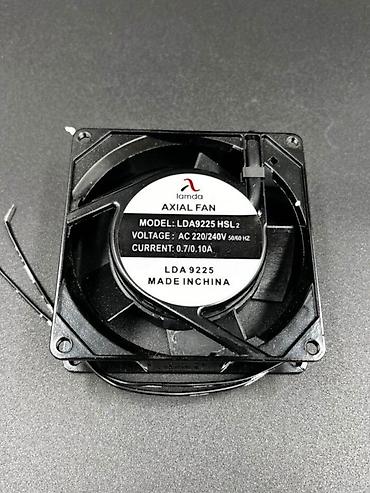 Комплектующие для ПК: 9x9x2.5 fan 220V 9x9x2,5 fan 220V Lamda LDA9225 HSL2 Aksial Fan — 4