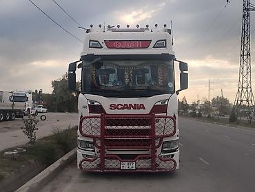 скания 580: Тягач, Scania, 2018 г., Тентованный — 1