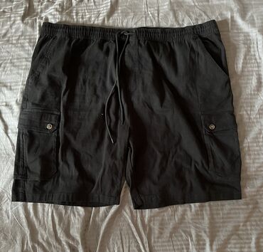 шорты для бега: Шорты 4XL (EU 48), цвет - Черный