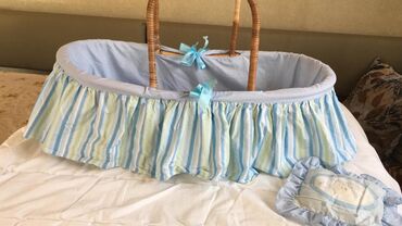 плетеные корзины: Плетеная корзина для малыша Выдерживает До 10 кг Состояние отличное