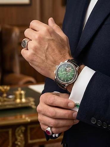 Наручные часы: Новый, Наручные часы, Patek Phillipe, цвет - Зеленый — 3