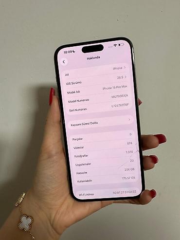 iphone max: IPhone 15 Pro Max, 256 GB, Natural Titanium — 8