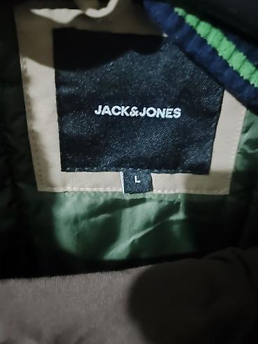 tech flecee: Мужское пальто, L, Jack & Jones, Б/у, цвет - Бежевый — 7