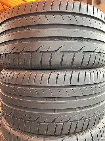 stud 100: Шины 255 / 35 / R 18, Лето, Б/у, Пара, Германия, DUNLOP — 1