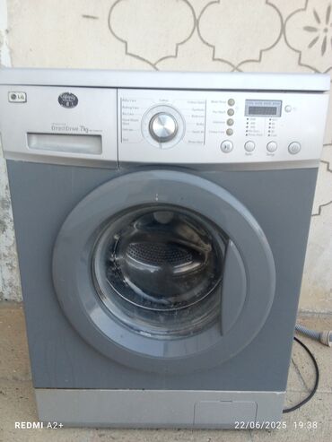 paltaryuyan midea: Paltaryuyan maşın LG, 7 kq, İşlənmiş, Avtomat, Qurutma var, Kredit yoxdur, Ünvandan götürmə