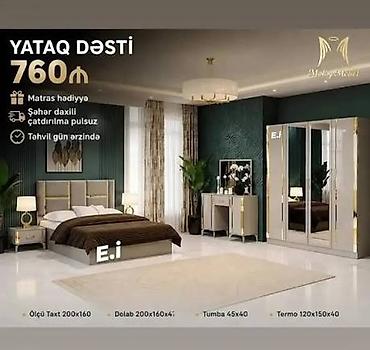 500manat Mebel 5 ay istifade olunub sokulmuş veziyetdedi Komplekt: -