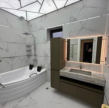 Ev və bağ: Banyo mebeli və qranit/akril tezgah üstü lavabolar – dizayn və — 1