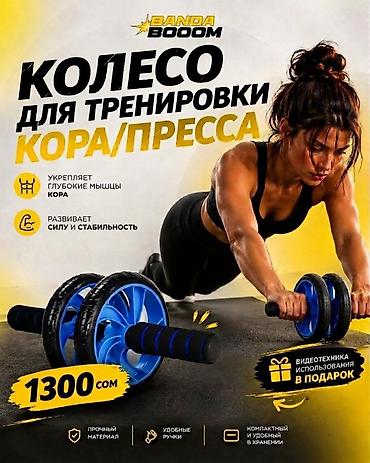 Колесо для тренировки кора/пресса - Укрепляет глубокие мышцы кора -