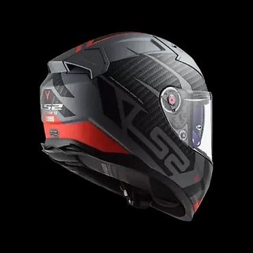alpha: LS2 integralna kaciga za motocikl, modernog dizajna u sivoj, crnoj i — 5