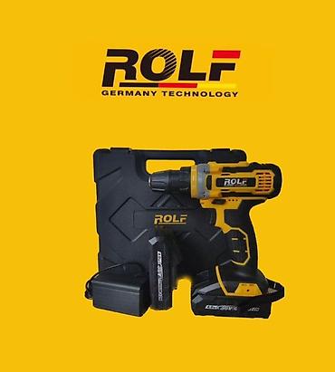 sds max: Аккумуляторный шуруповерт/дрель ROLF (Germany Technology) — 1