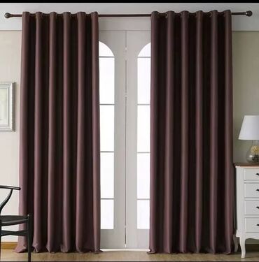 podmetaci za casi: Blackout curtains, color - Brown