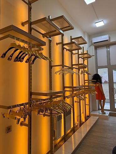 Оборудование для магазинов: Butik üçün divar vitrin sistemləri və asqı dəstləri - Modul tipli — 6
