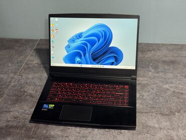 Ноутбуки: Нетбук, MSI, 16 ГБ ОЗУ, Intel Core i5, 15.6 ", Б/у, Игровой, память SSD