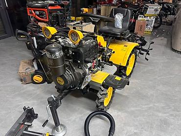 Другие мини-тракторы: Минитрактор-культиватор (садовый райдер) с прицепным навесным — 1