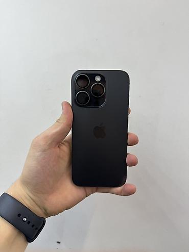 iphone xr max: IPhone 15 Pro, Б/у, 256 ГБ, Black Titanium, Защитное стекло, Чехол, 90 % — 2