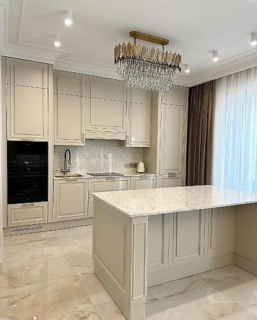 Sifarişlə mətbəx mebeli: Sifarişlə mətbəx dəsti, Özü çəkən petlələr, Mat laminat, Kredit yoxdur, Pulsuz çatdırılma, Rayonlara çatdırılma — 26