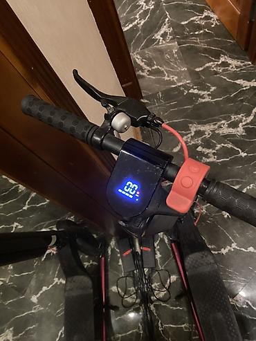 Elektrik nəqliyyatı: X8 elektrikli skuter. İdeal vəziyyətdədir. Arxa təkər partlamayan — 3