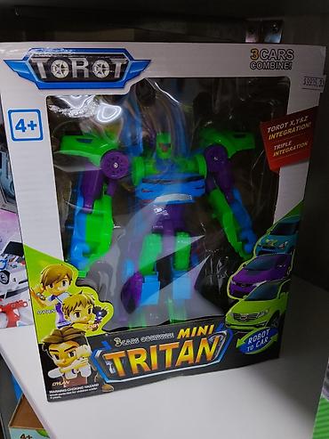 Игрушки: Игровая фигура-трансформер TOROT Mini Tritan. - — 1