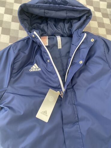 Куртки: Куртка Adidas, M (EU 38), цвет - Синий