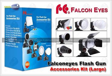 вспышка in Кыргызстан | ФОТОАППАРАТЫ: Продаю комплект насадок Falcon eyes для вспышек Canon.Подходит для