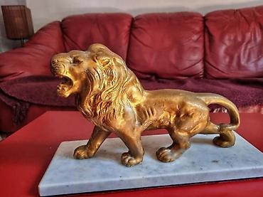 VELIKI ART DECO LIVENI LAV NA MERMERU 5KG | Veliki Art Deco liveni
