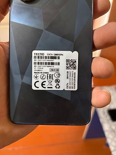 tecno camon 30 premier: Tecno Camon 19 Pro, 256 GB, rəng - Boz, Barmaq izi — 5