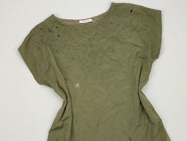 t shirty khaki: T-shirt, Orsay, S (EU 36), condition - Good