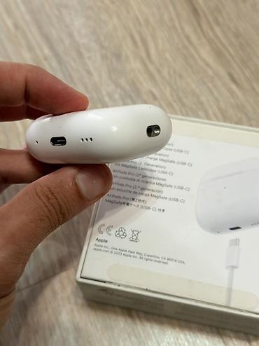 qulaqcıq bluetooth: Apple AirPods Pro (2-ci nəsil) – USB‑C MagSafe şarj qutusu ilə — 2