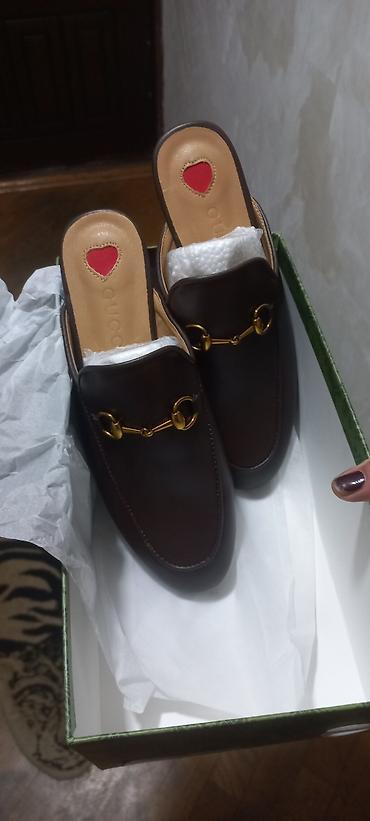 gucci flora: Qadın loafer-mokasin tərzli açıq dabanlı ayaqqabı 37 ölçü - Rəng — 1
