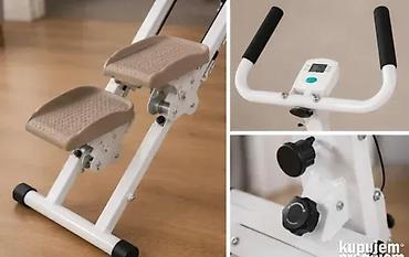 mini traka za trcanje: Stepper sprava za kućni trening - Kompaktan vertikalni stepper sa — 2
