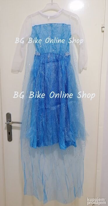 Kostimi za maskenbal: **model A3** Kostim Elza sa dugim plastom, Elzin kostim, _bez cirkona — 5