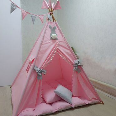 палатка домик: Восторг в глазах ребёнка точно обеспечен 😍 ⠀ Ведь это не просто шалаш